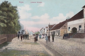 Orzysz Lotzenerstrasse -  Reprodukcja  9307
