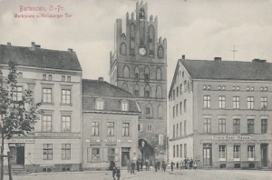 Bartoszyce Brama Lidzbarska  - Reprodukcja 9398