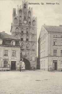 Bartoszyce Brama Lidzbarska  - Reprodukcja 9400