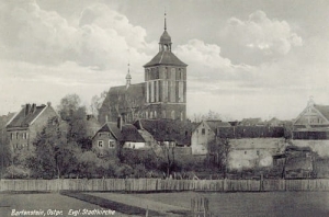 Bartoszyce Kościół - Reprodukcja 9410