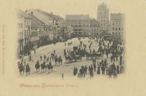 Bartoszyce Rynek - Reprodukcja 9430
