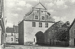 Bisztynek Brama Lidzbarska - Reprodukcja 9467