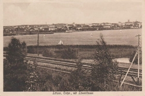 Giżycko panorama - Reprodukcja 9516