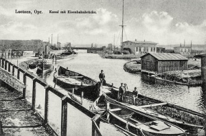 Giżycko kanał - Reprodukcja 9523