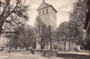 Giżycko kościół - Reprodukcja 9528