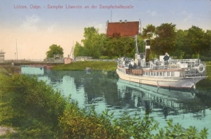 Giżycko parowiec - Reprodukcja 9533
