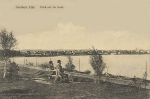 Giżycko panorama - Reprodukcja 9536