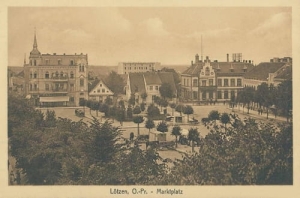 Giżycko Rynek - Reprodukcja 9549