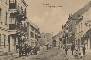 Giżycko Konigsberger str. - Reprodukcja 9573