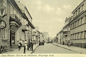 Giżycko Konigsberger str. - Reprodukcja 9574