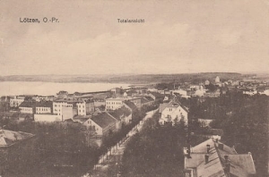 Giżycko panorama - Reprodukcja 9588