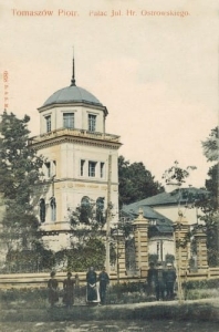 Tomaszów Maz. pałac - Reprodukcja 9598