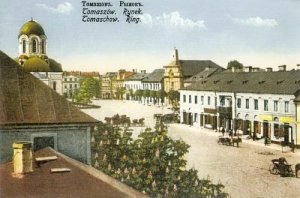 Tomaszów Maz. rynek - Reprodukcja 9599