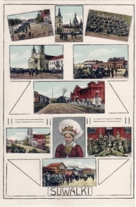 Suwałki widokowa - Reprodukcja 9642