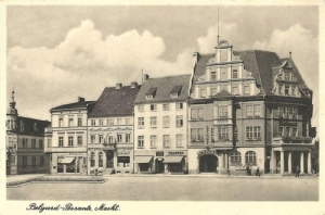 Białogard  Rynek - Reprodukcja 9644