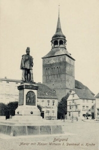 Białogard Pomnik Wilhelma - Reprodukcja 9659