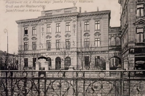Kraków Restauracja -Reprodukcja 1469