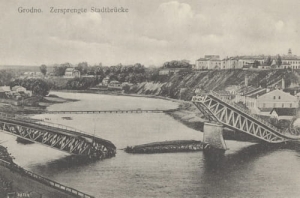 Grodno most - Reprodukcja 9800