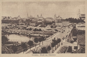Grodno Most na Niemenie - Reprodukcja 9808