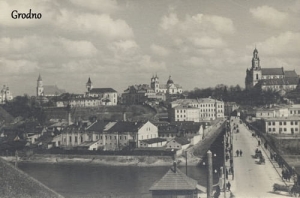 Grodno Most na Niemenie - Reprodukcja 9809