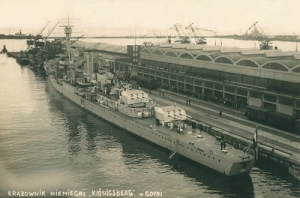 Krążownik Kionigsberg -Reprodukcja 10011