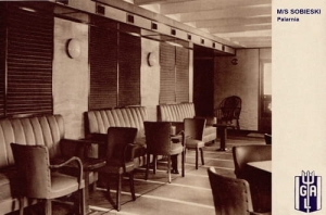 M/S Sobieski palarnia -Reprodukcja 4161