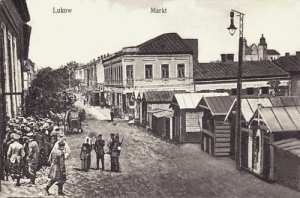 Łuków  Rynek - Reprodukcja 10168
