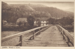 Jamna widok z mostu - Reprodukcja 10242