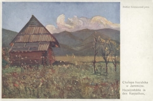 Jaremcze Chata Huculska - Reprodukcja 10273
