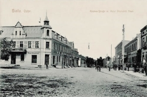 Biała Piska ul. Kościelna - Reprodukcja 10363
