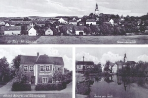Tyniec Legnicki widokowa -Reprodukcja 10456