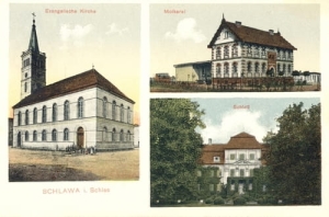 Sława Mleczarnia widoki -Reprodukcja 10460