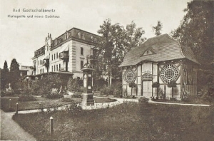 Goczałkowice Dom Zdrojowy -Reprodukcja 10499