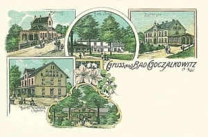 Goczałkowice widokowa -Reprodukcja 10500