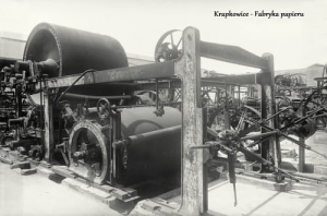 Krapkowice Fabryka papieru - Reprodukcja 10542