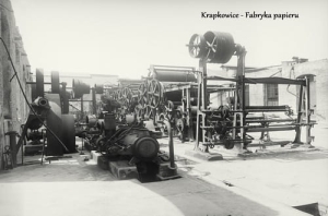 Krapkowice Fabryka papieru - Reprodukcja 10548
