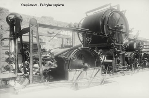 Krapkowice Fabryka papieru - Reprodukcja 10549