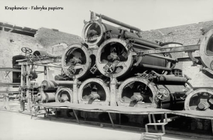 Krapkowice Fabryka papieru - Reprodukcja 10551