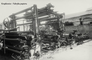 Krapkowice Fabryka papieru - Reprodukcja 10552