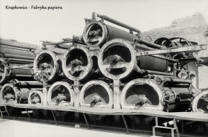 Krapkowice Fabryka papieru - Reprodukcja 10554