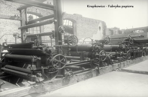 Krapkowice Fabryka papieru - Reprodukcja 10557