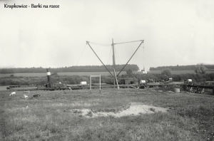 Krapkowice Barki na rzece - Reprodukcja 10560