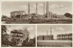 Krapkowice Fabryka papieru - Reprodukcja 10573