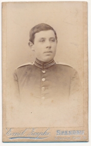 CDV Żołnierz wojsko  1737