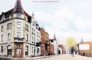 Wąbrzeźno ul. Dworcowa -Reprodukcja 10743