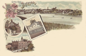 Wąbrzeźno Litografia -Reprodukcja 10771