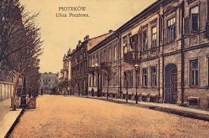 Piotrków ul. Pocztowa - Reprodukcja 15231