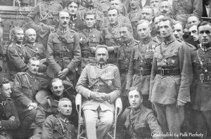 Józef Piłsudski w 64 PP - Reprodukcja 10862