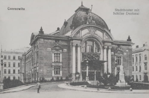 Czerniowce Teatr miejski - Reprodukcja 10869