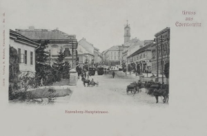 Czerniowce Hauptstrasse - Reprodukcja 10877